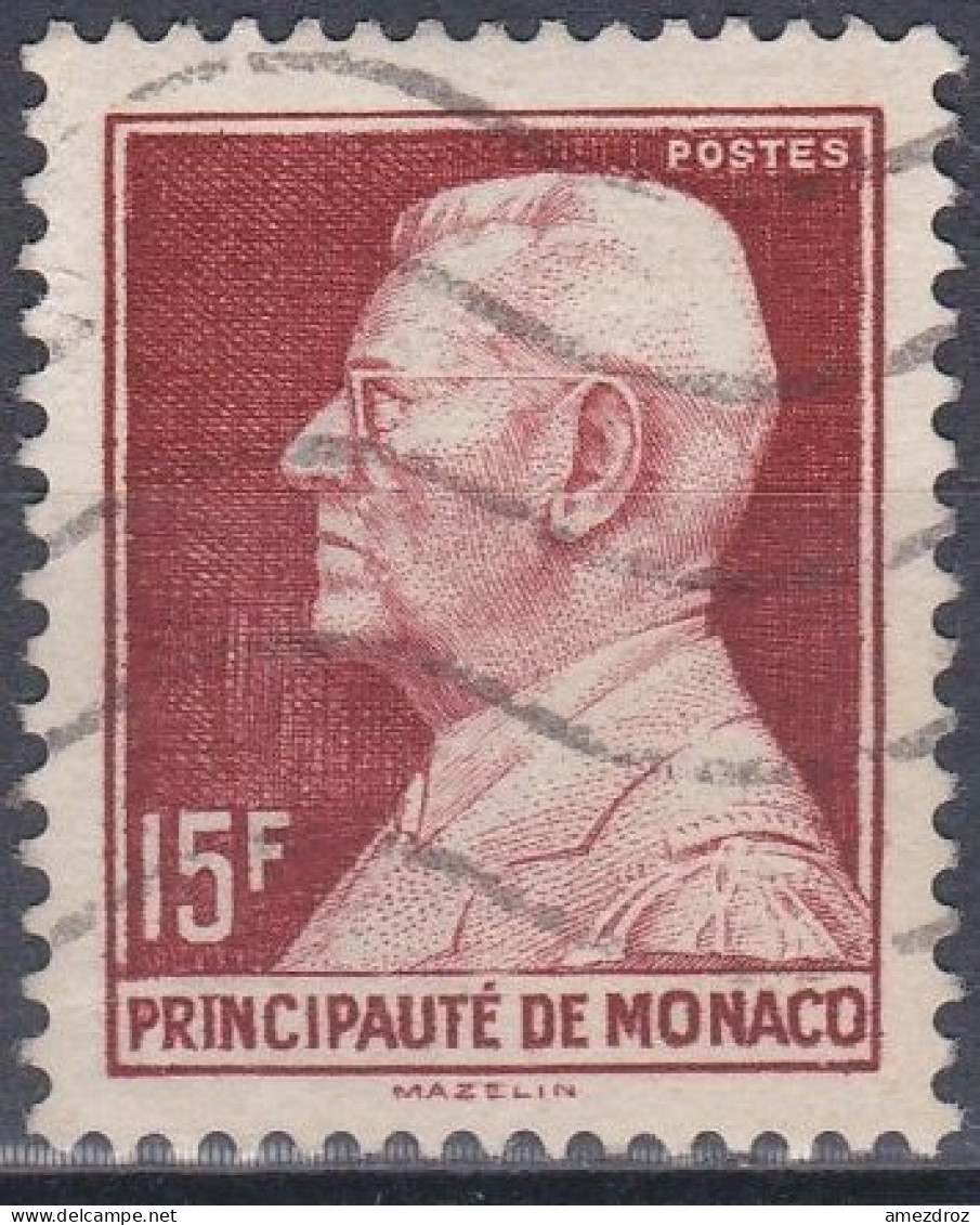 Monaco 1949 N° 305 Commémoration Du Prince Louis II, 1870-1949 - Oblitérés