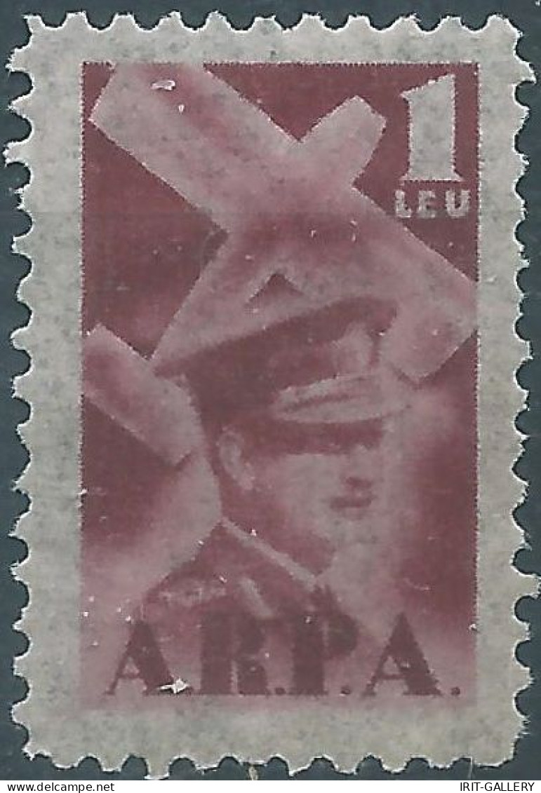 ROMANIA - ROUMANIE - RUMANIEN, A.R.P.A Revenue Stamp Tax Fiscal, 1Leu, Mint - Fiscaux