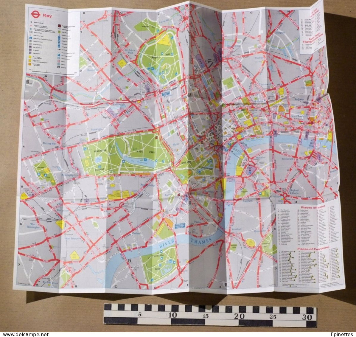 Plan Dépliant, Infos Touristiques Londres 1979 - London Transport Official Tourist Information - Europe