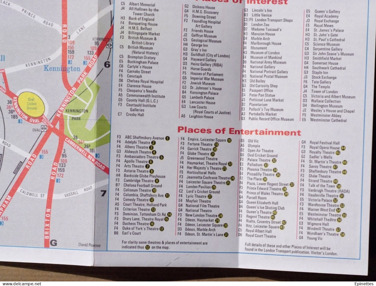 Plan dépliant, infos touristiques Londres 1979 - London Transport Official Tourist Information