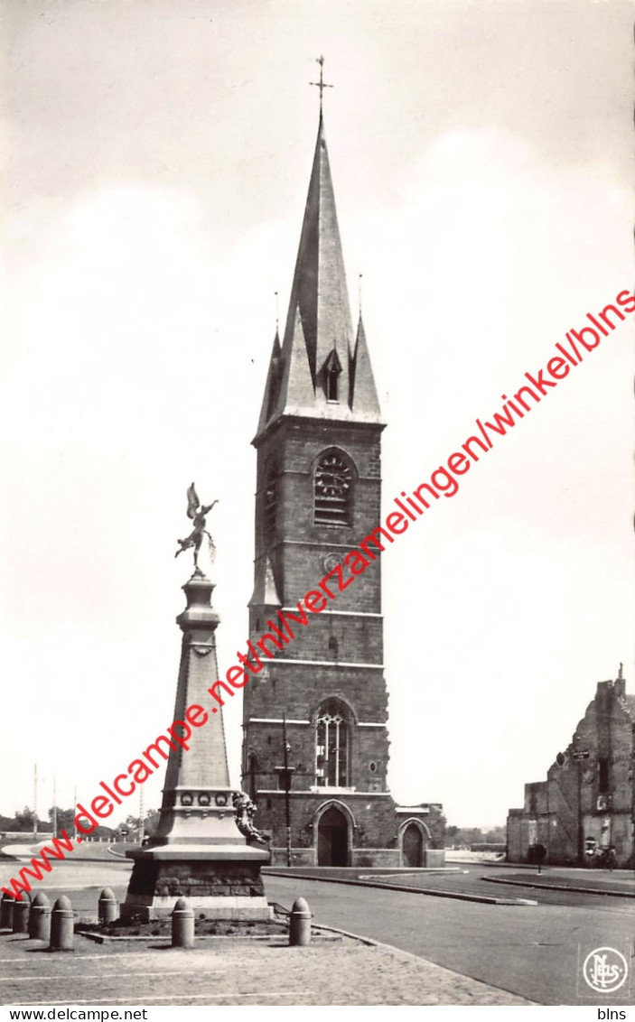 Ancienne église Et Monument Aux Morts - Saint-Ghislain - Saint-Ghislain