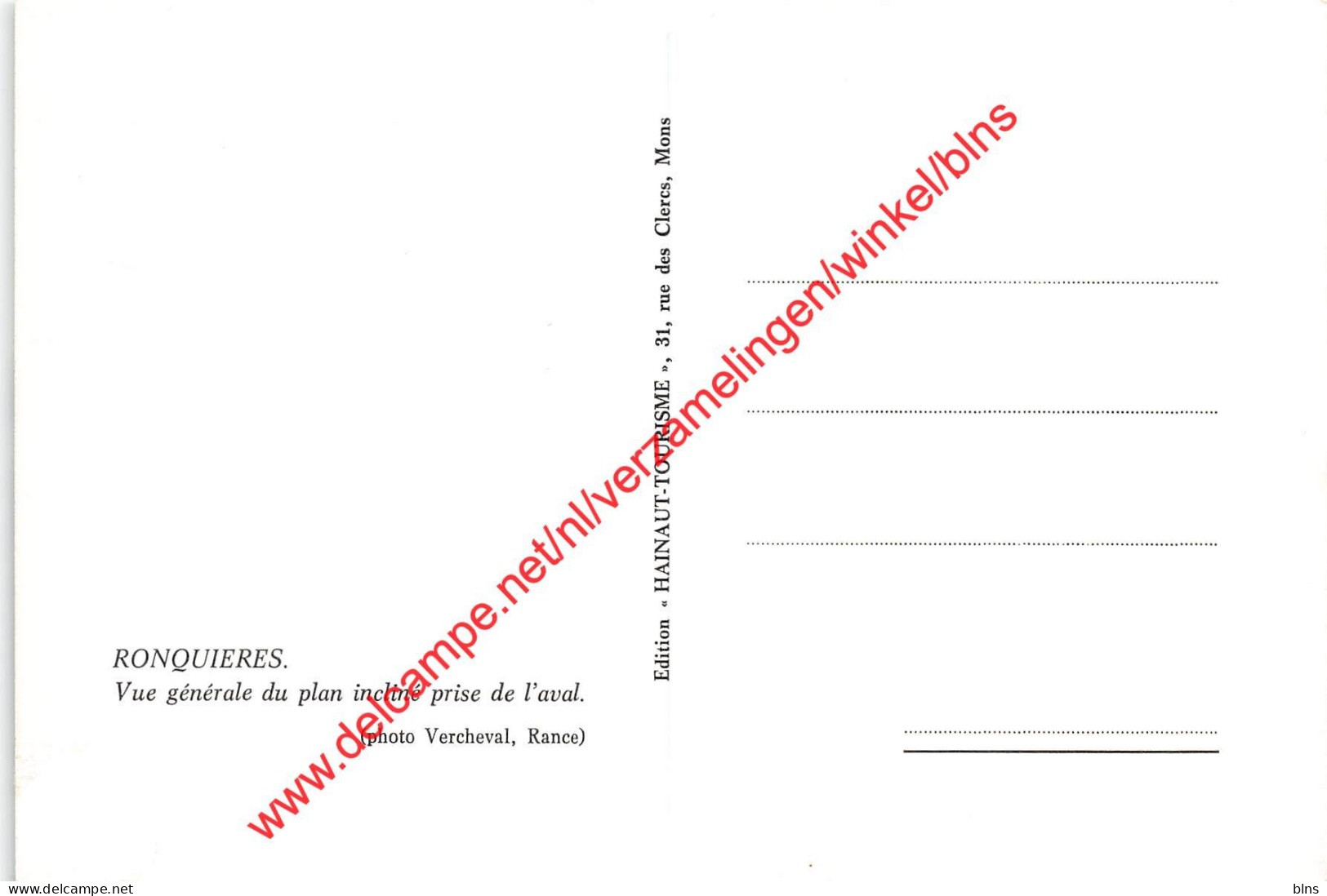 Vue Générale Du Plan Incliné Prise De L'aval - Ronquières - Braine-le-Comte - Braine-le-Comte