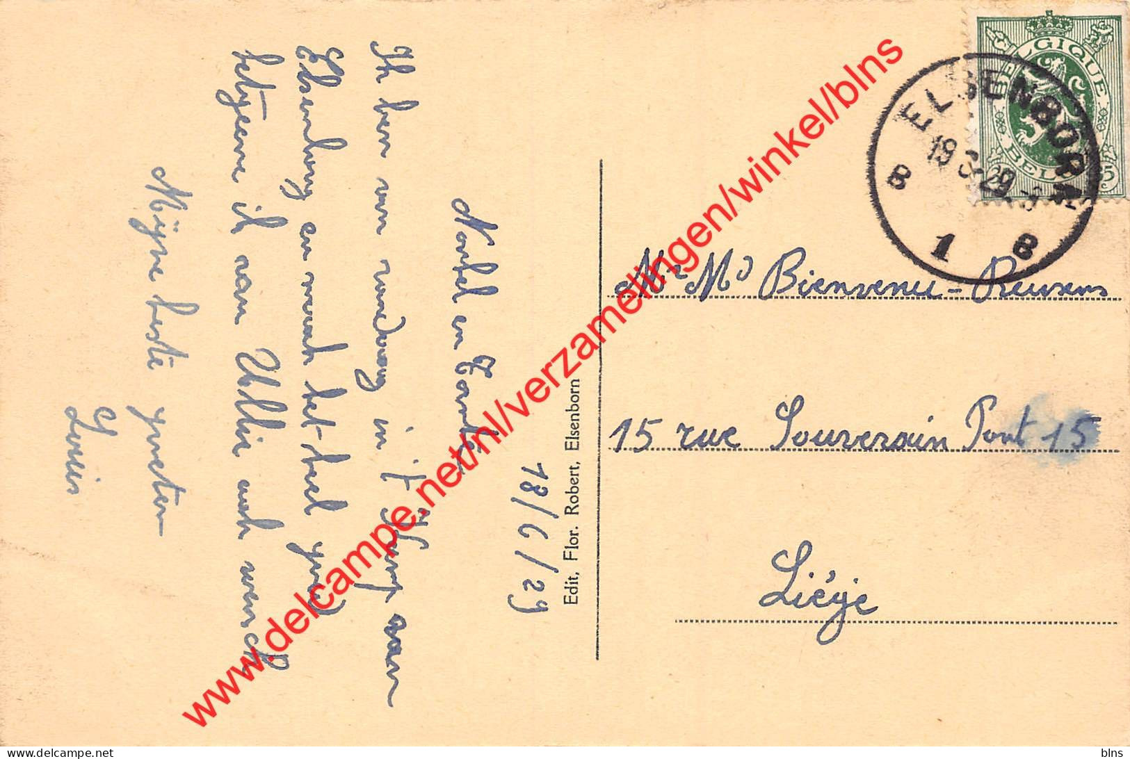 Poste Et Gare Militaire - Elsenborn (Kamp) - Elsenborn (camp)