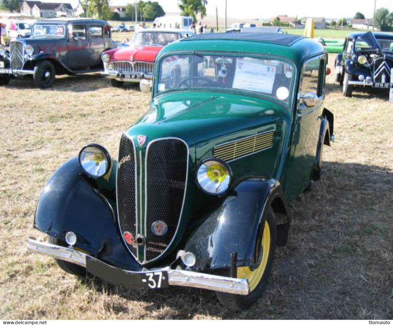 Rosengart LR4 N2 Berline - Voiture Francaise  - 15x10cms PHOTO - Tracteurs