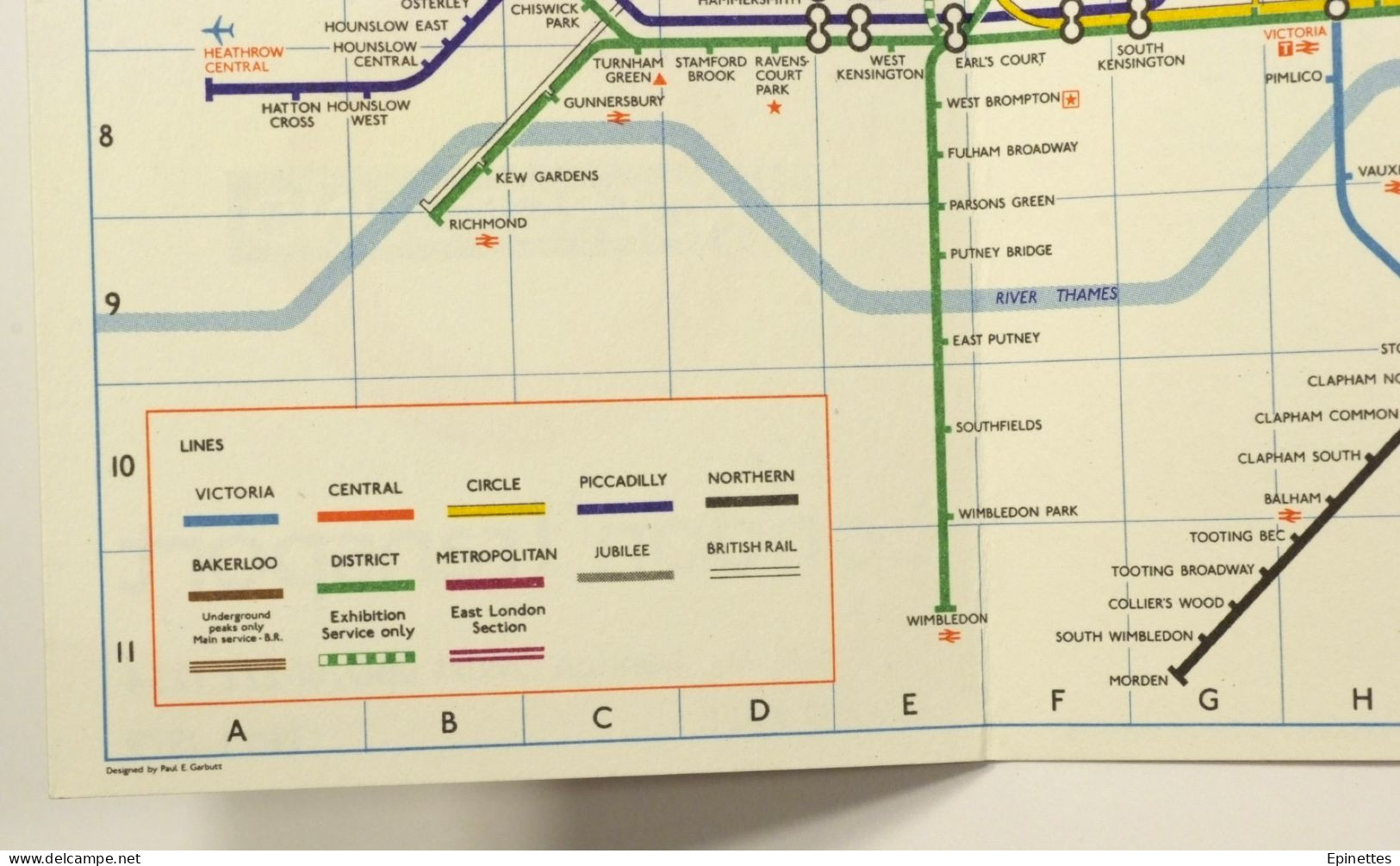 Petit Plan Dépliant, Métro De Londres 1979 - London Tube Diagram Of Lines, Underground, London Transport - Europa