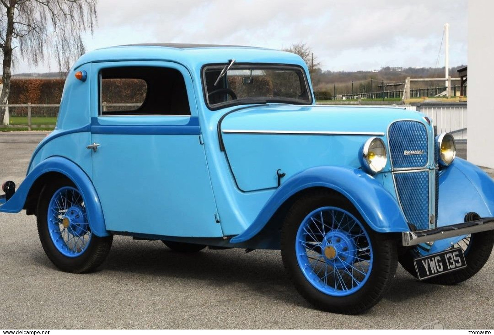 Rosengart LR4 N2 Coupe  (1938)  - Voiture Francaise  - 15x10cms PHOTO - Trattori