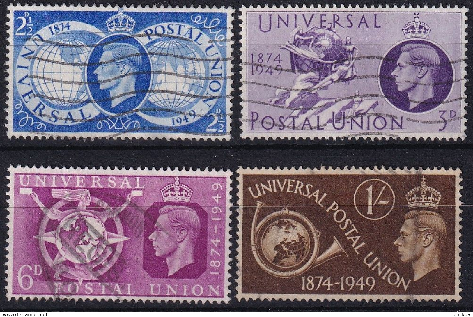 MiNr. 235 - 244 Großbritannien - Gestempelt - Used Stamps