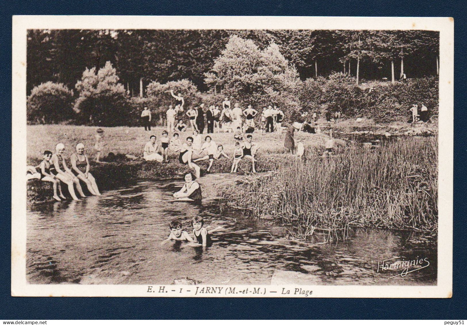 54. Jarny. La Plage. Baignade Et Loisirs Au Bord De L' Yvoir. - Jarny