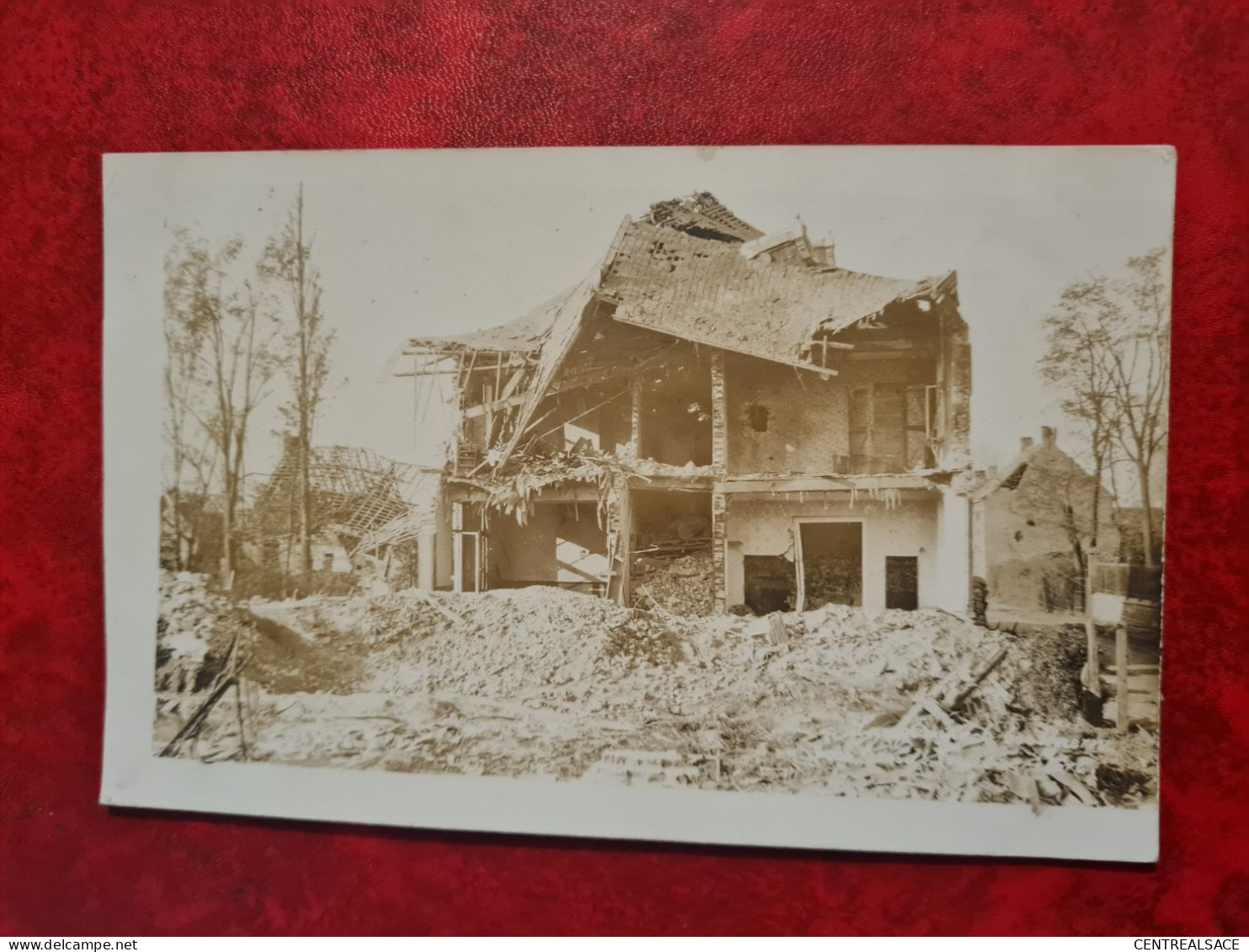 Carte LANGENMARK  CARTE PHOTO RUINES - Langemark-Pölkapelle