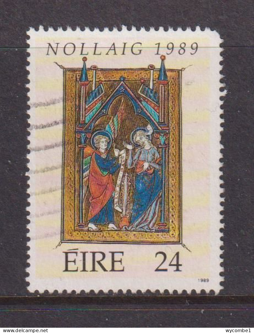 IRELAND  -  1989  Christmas  24p  Used As Scan - Used Stamps