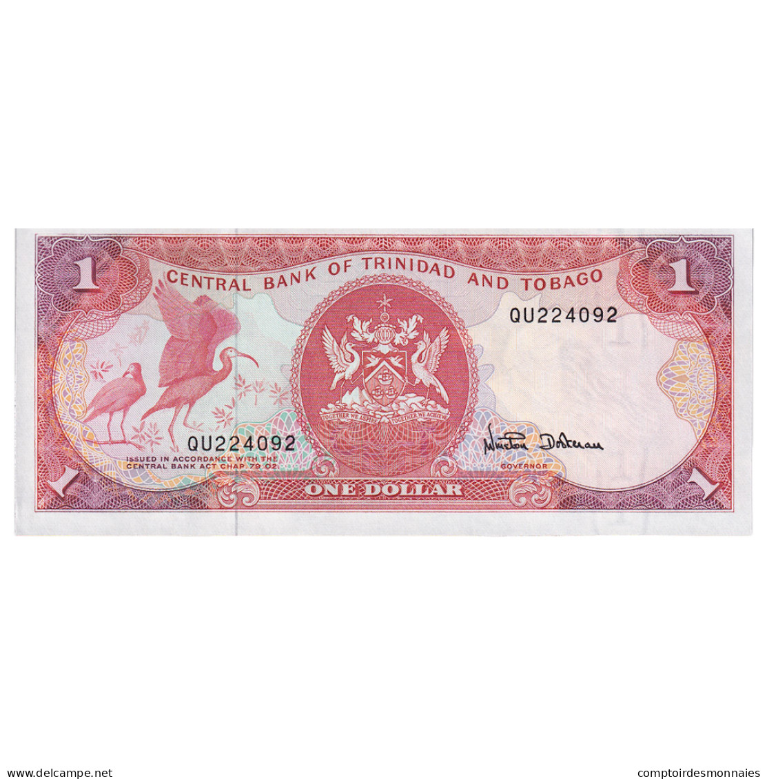 Trinité-et-Tobago, 1 Dollar, KM:36d, NEUF - Trinidad Y Tobago