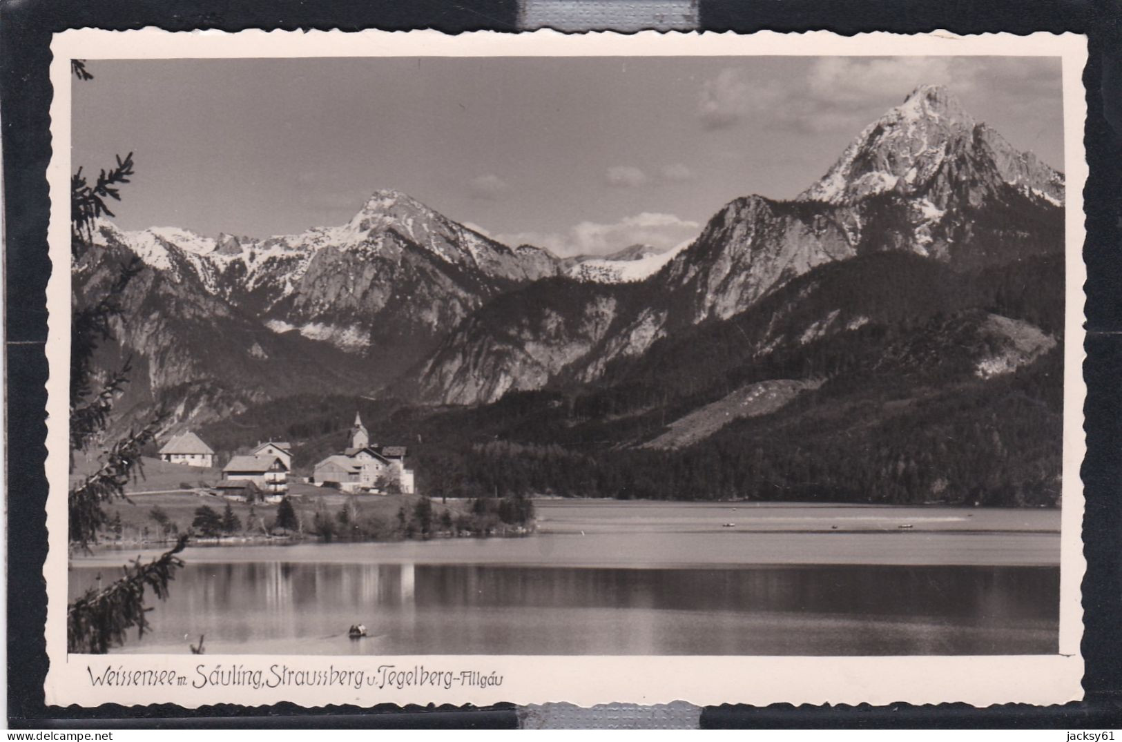 Weissensee M. Sauling, Straussberg U Tegelberg-allgau - Weissensee