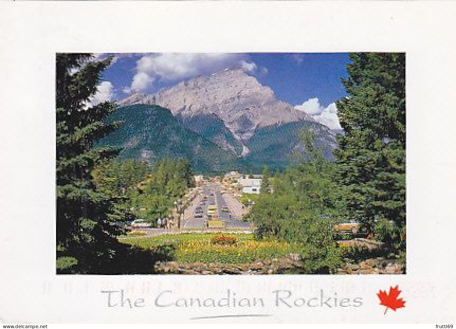 AK 174816 CANADA - Alberta - Banff And Cascade Mountain - Banff
