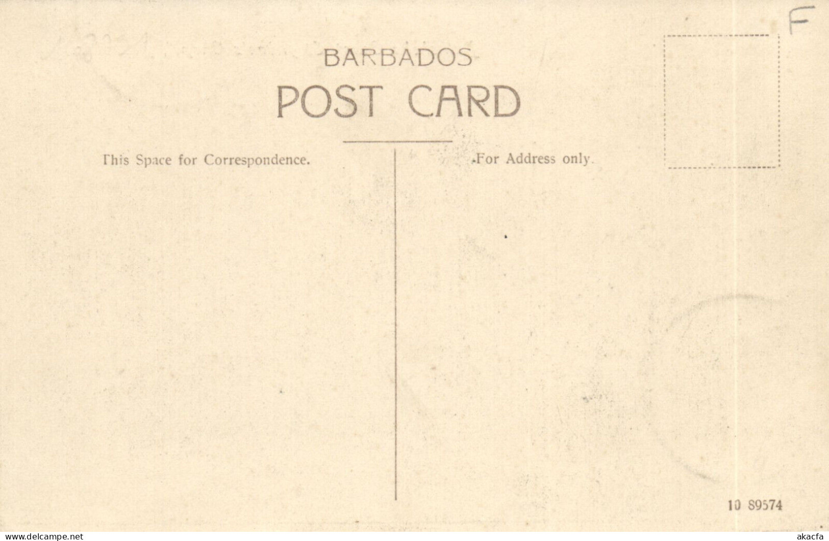 PC BARBADOS, BATHSHEBA COAST, ST. AIDEN'S CHAPEL, Vintage Postcard (b50055) - Barbados