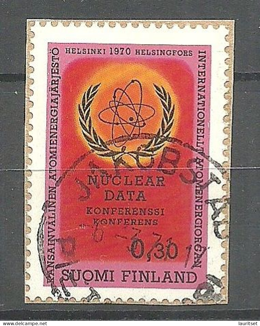 FINLAND FINNLAND 1970 Michel 675 O JAKOBSTAD Nice Cancel - Oblitérés