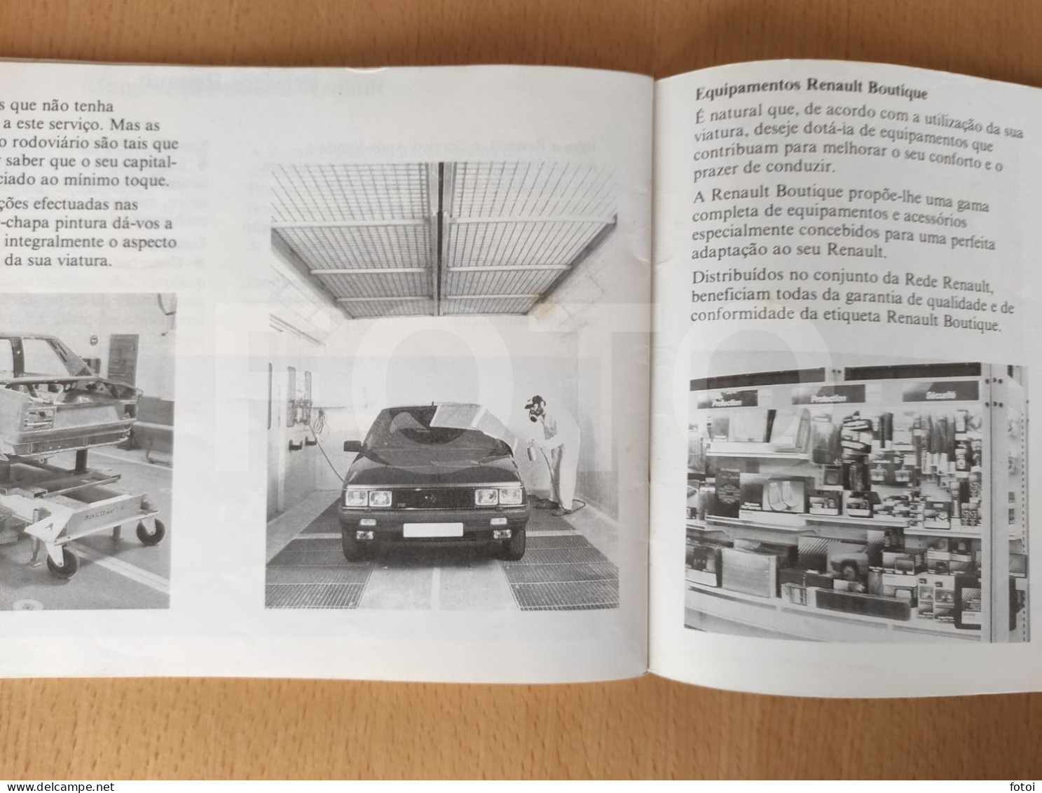 INSTRUCTIONS MANUAL AUTOMOVEL COCHE CAR VOITURE RENAULT 11 PORTUGUESE EDITION - Praktisch