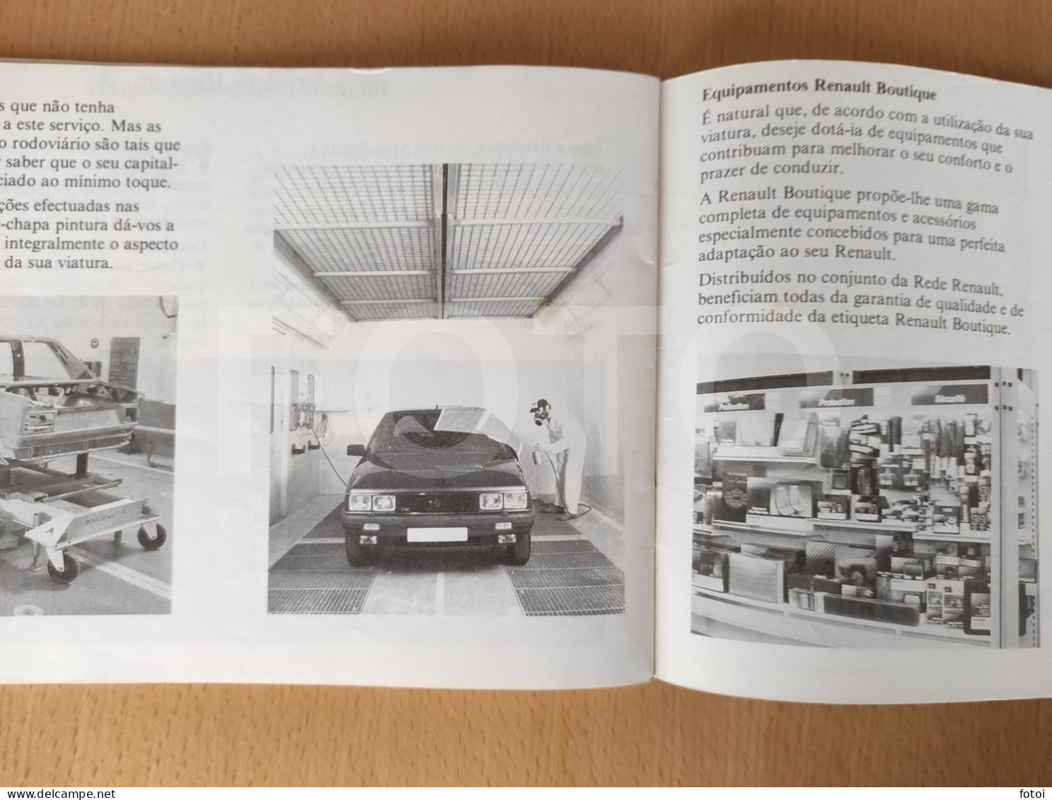 INSTRUCTIONS MANUAL AUTOMOVEL COCHE CAR VOITURE RENAULT 11 PORTUGUESE EDITION - Practical