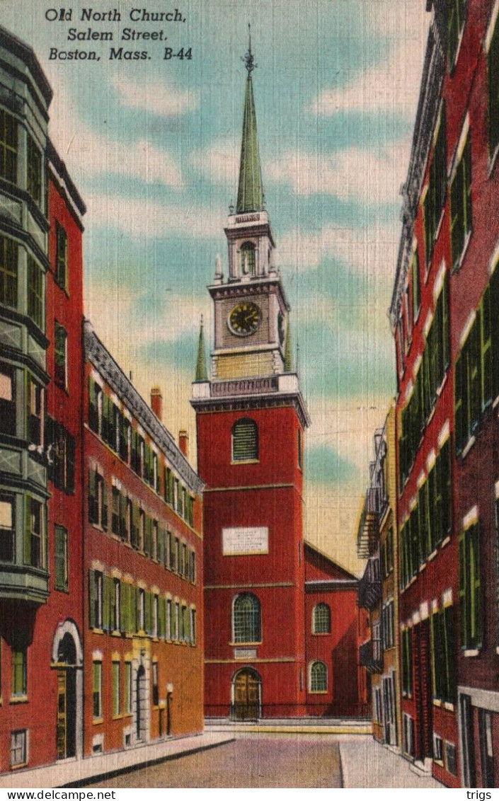 Boston - Old North Church, Salem Street - Boston