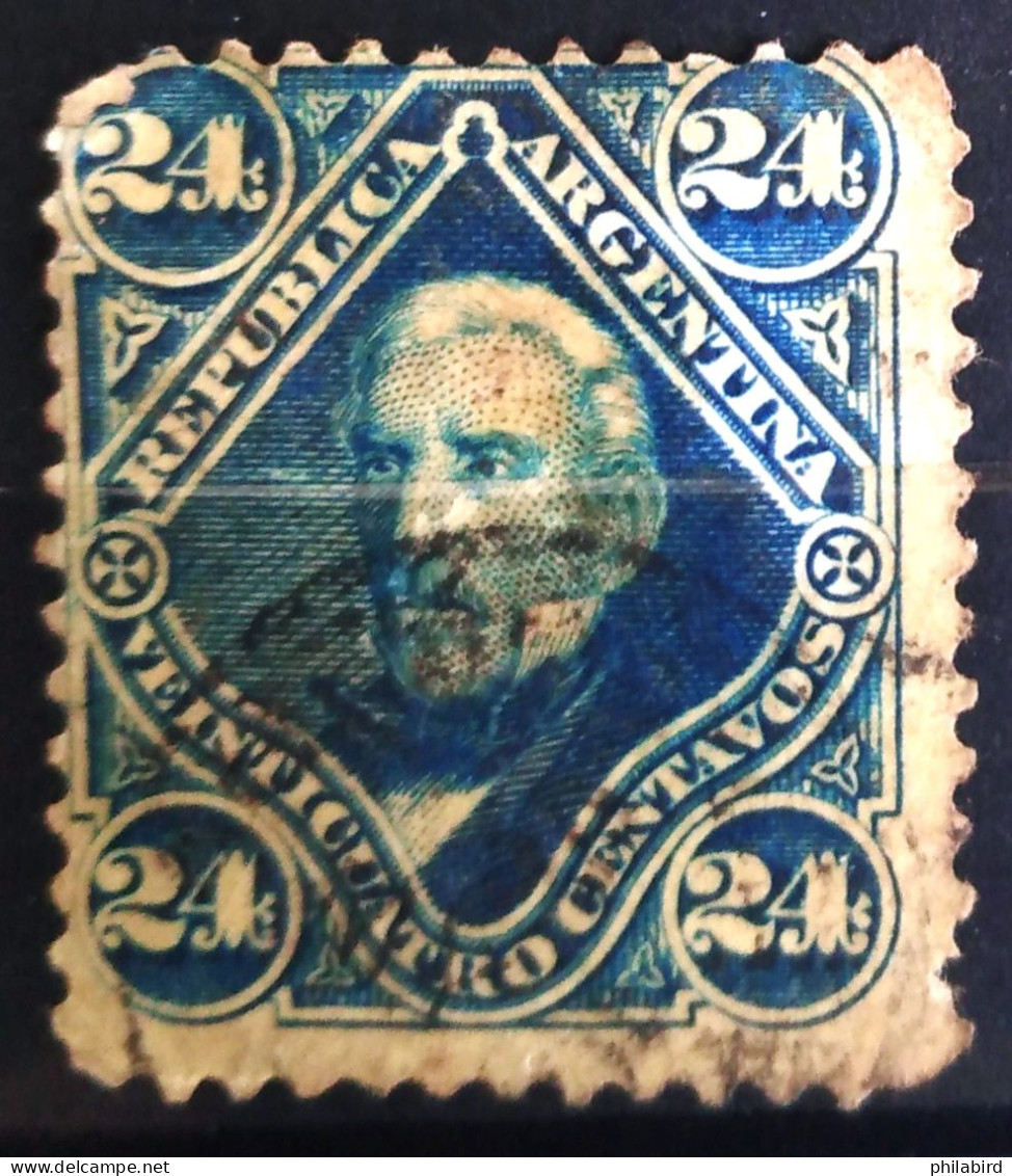 ARGENTINE                         N° 36                          OBLITERE - Used Stamps