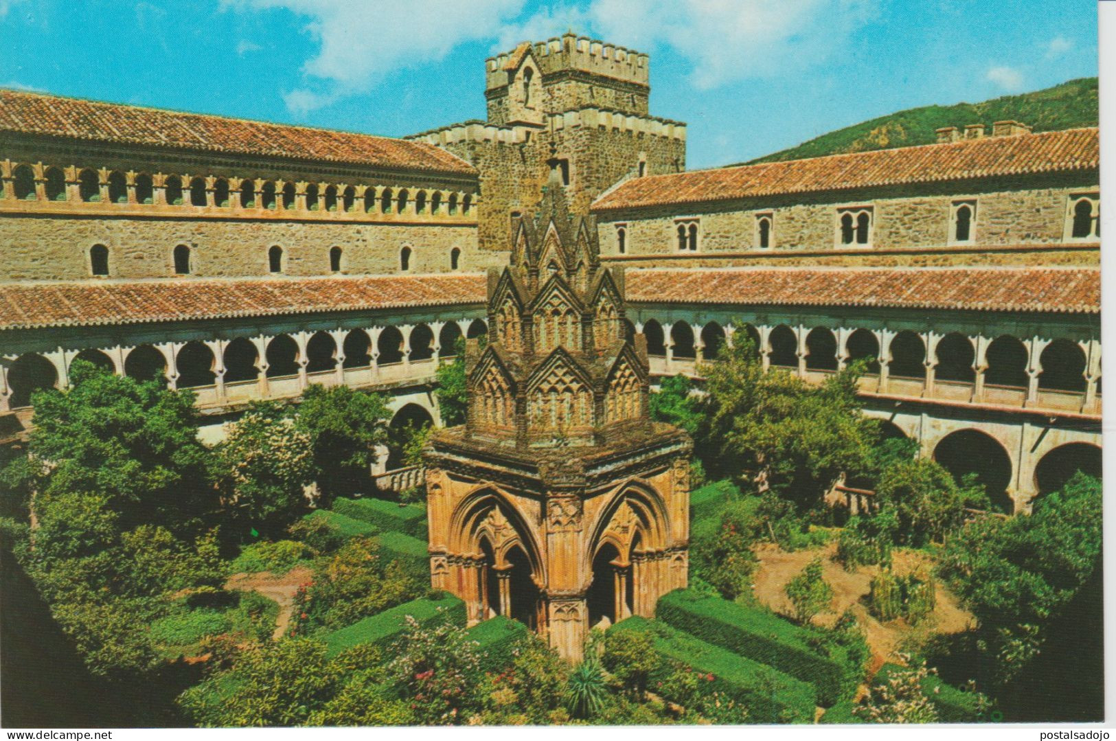 (A301) GUADALUPE. TEMPLETE. CLAUSTRO MUDEJAR Y TORRES ... UNUSED - Cáceres