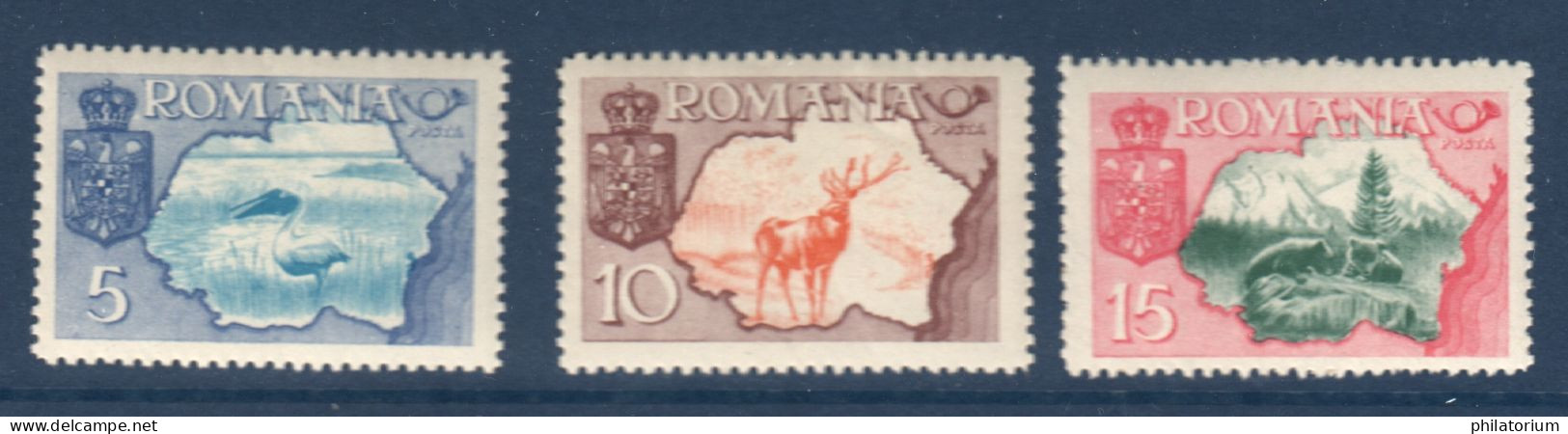 Roumanie, 1947, Gouvernement En Exil à Berne, **, - Local Post Stamps