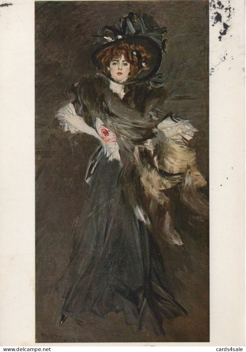 Roma Galleria Nazionale, Giovanni Boldini Rittrato Di M. Ille Lanthelme - Museen