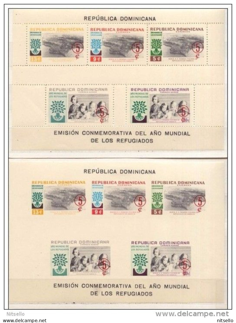 HB AMERICA   //   (C075)  R, DOMINICANA  AÑO MUNDIAL DE LOS REFUGIADOS - Dominican Republic