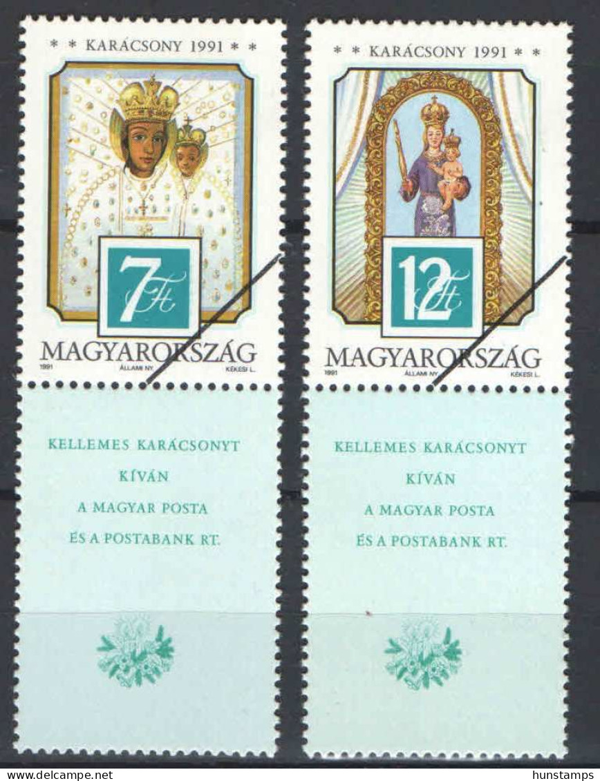 Specimen SALE - Hungary 1991. Christmas Set Michel: 4173-4174 - Other & Unclassified