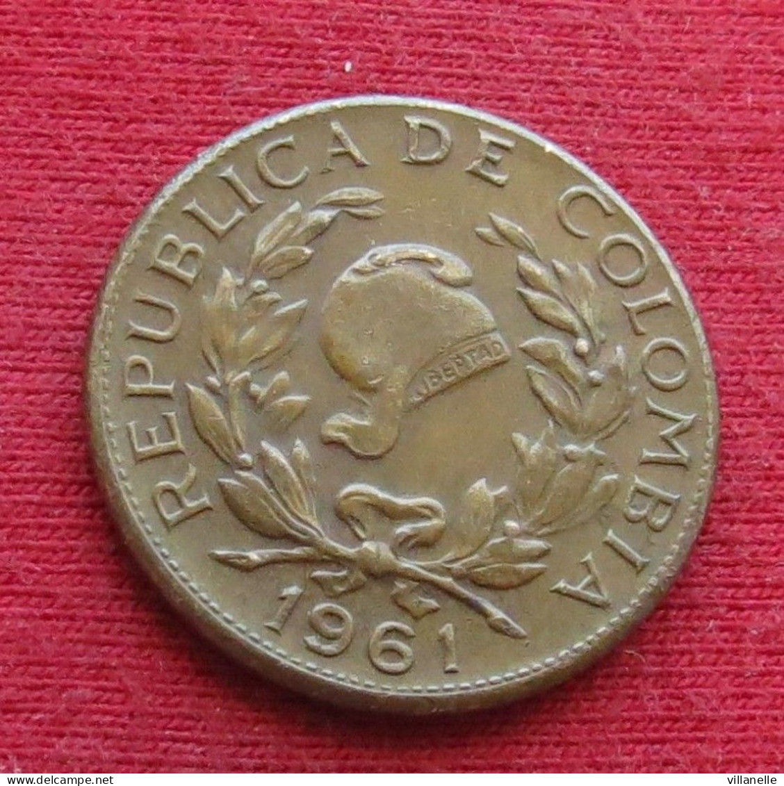 Colombia 5 V Centavos 1961 KM# 206 Lt 1382 *VT Colombie - Kolumbien