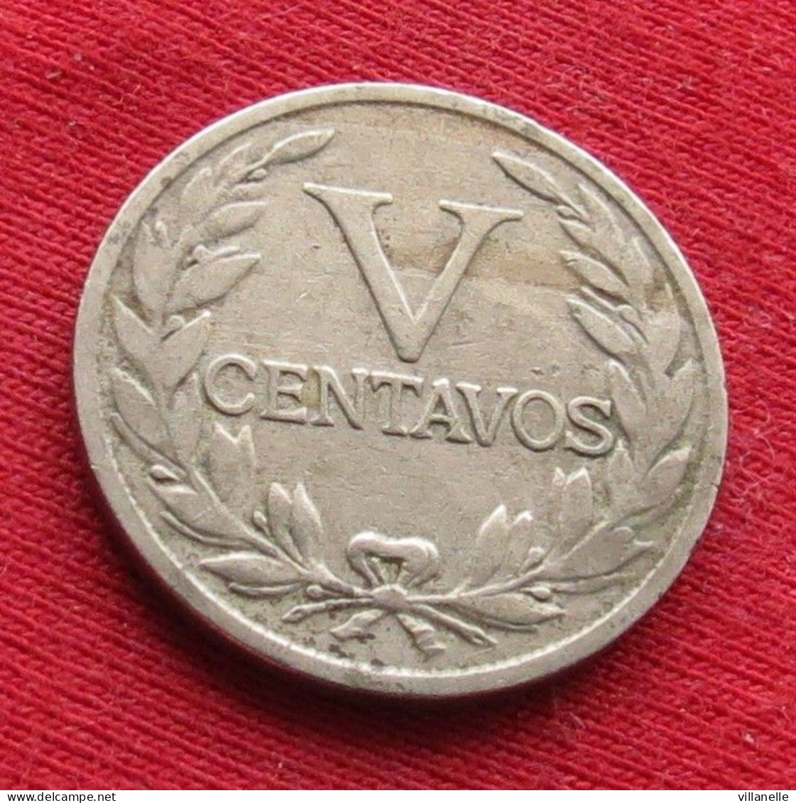 Colombia 5 V Centavos 1935 KM# 199 *VT Colombie - Colombia