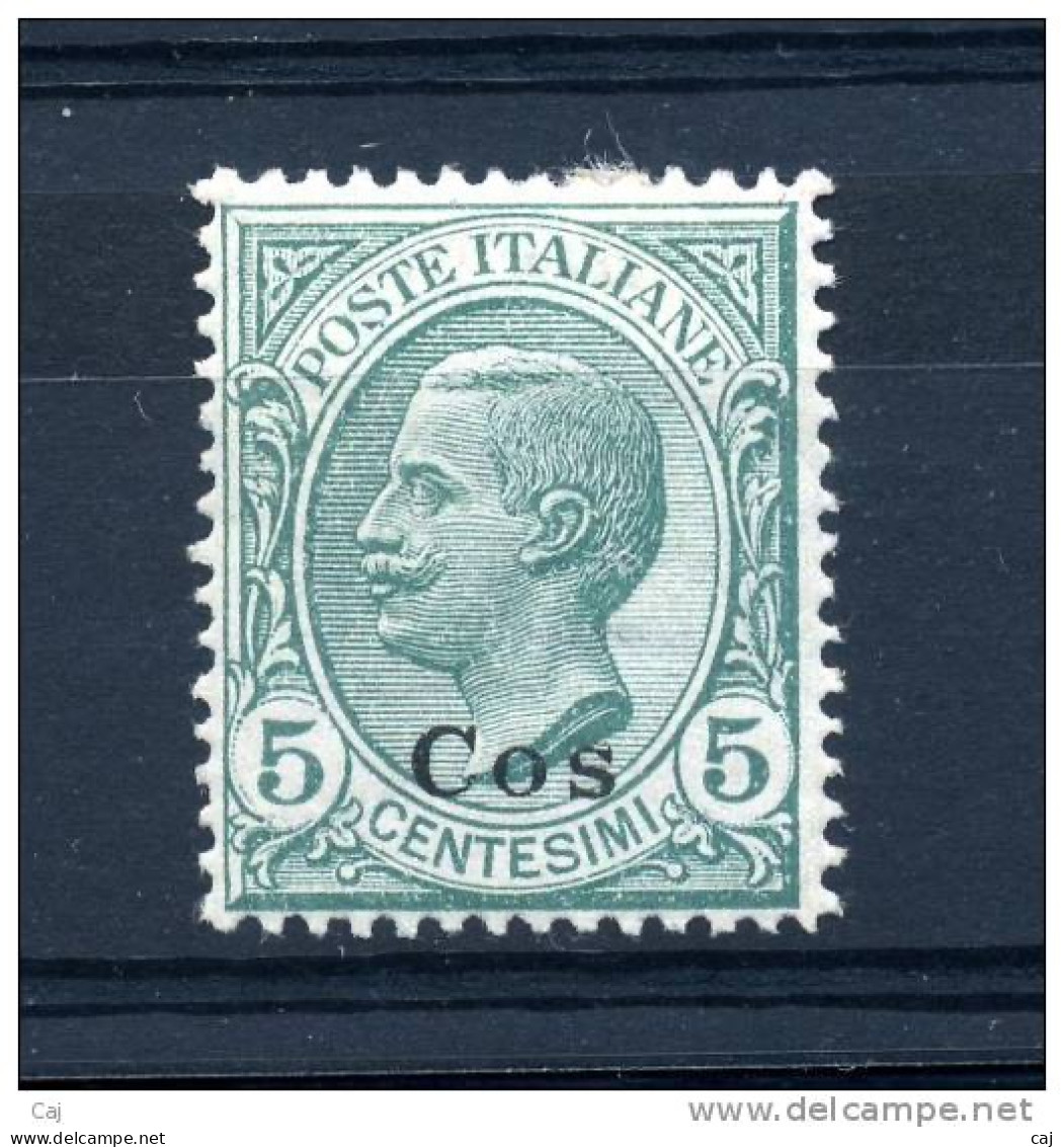 Italie  -  Coo  :  Yv  2  * - Egée (Coo)