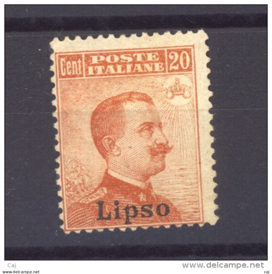 02234  -   Italie  -  Cos  :   Mi  11 II   (*)  Sans Filigrane - Egeo (Lipso)