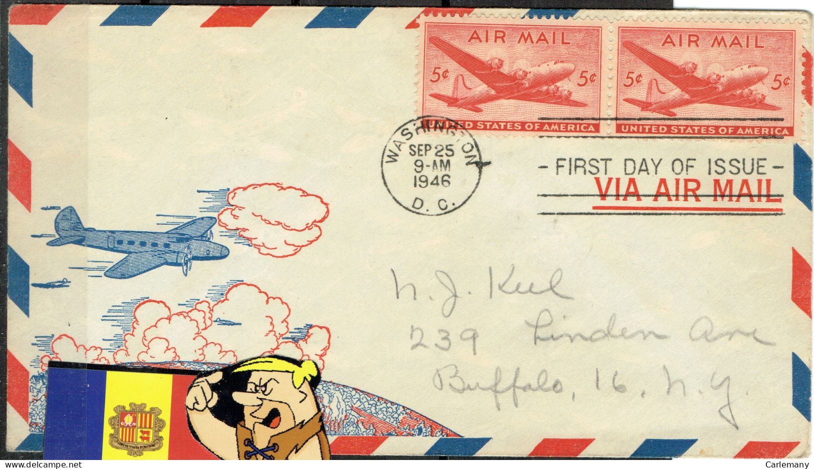 USA COVER 1949 FDC  REF-  1 - Colecciones & Series