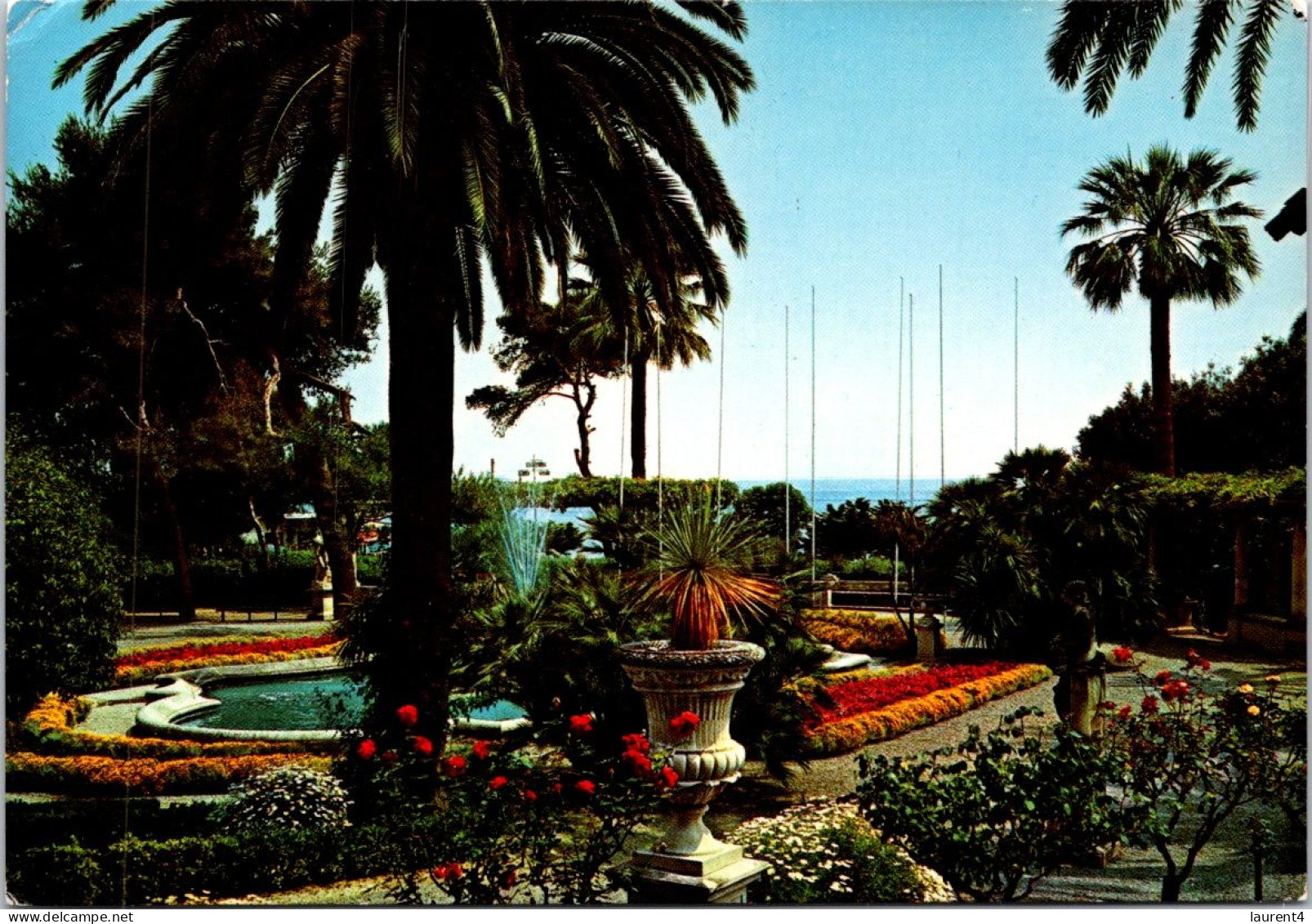 29-10-2023 (5 U 36) Italy (posted To France) San Remo Villa Ormond Gardens - Arbres