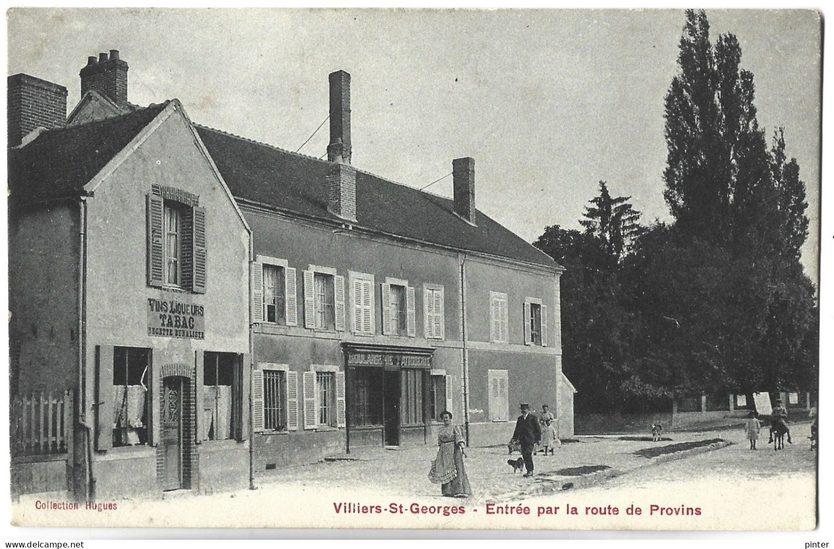 VILLIERS SAINT GEORGES - Entrée Par La Route De Provins - Villiers Saint Georges