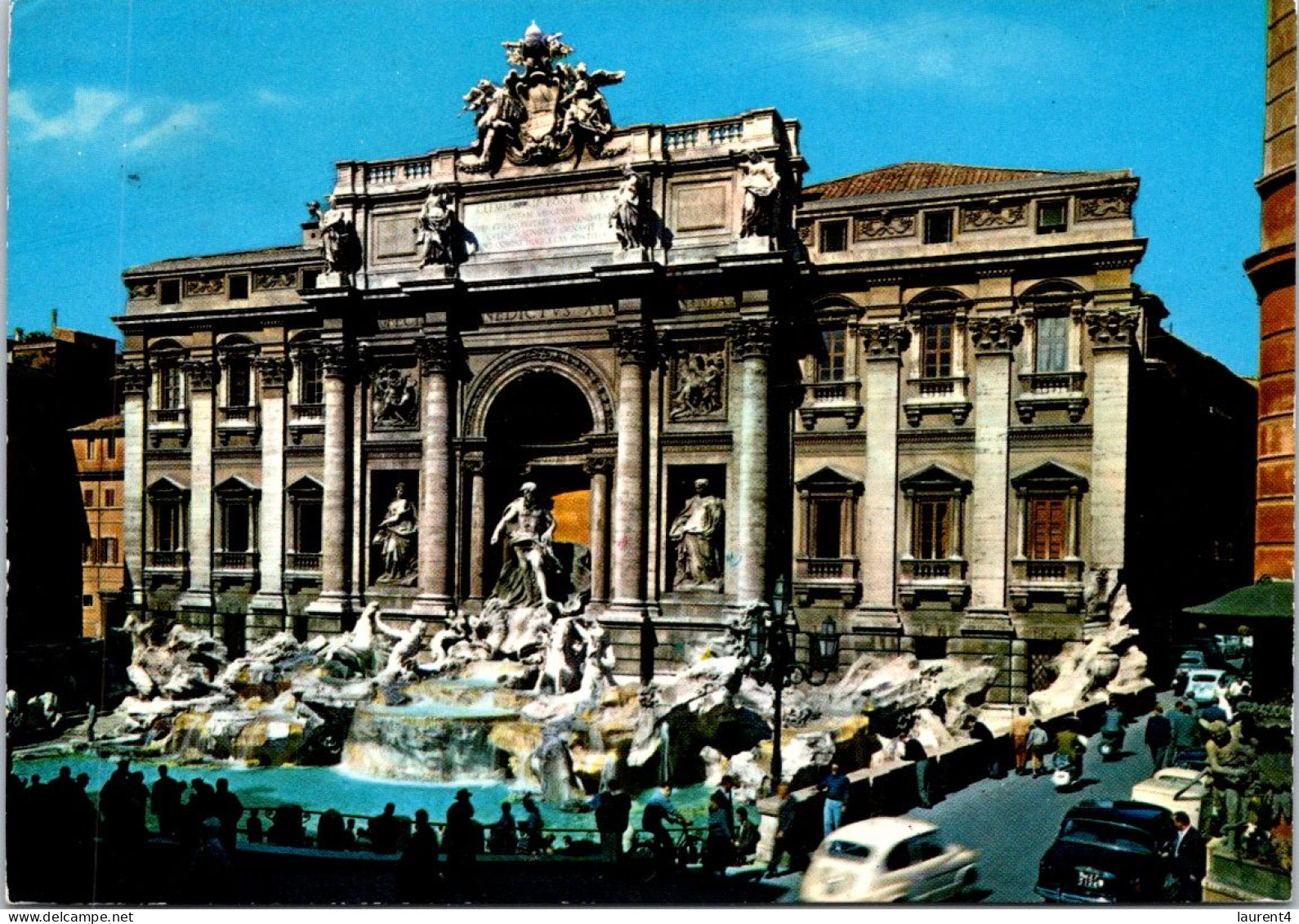 29-10-2023 (5 U 36) Italy (posted To France 1970) RomaTrevi Fountain - Fontana Di Trevi