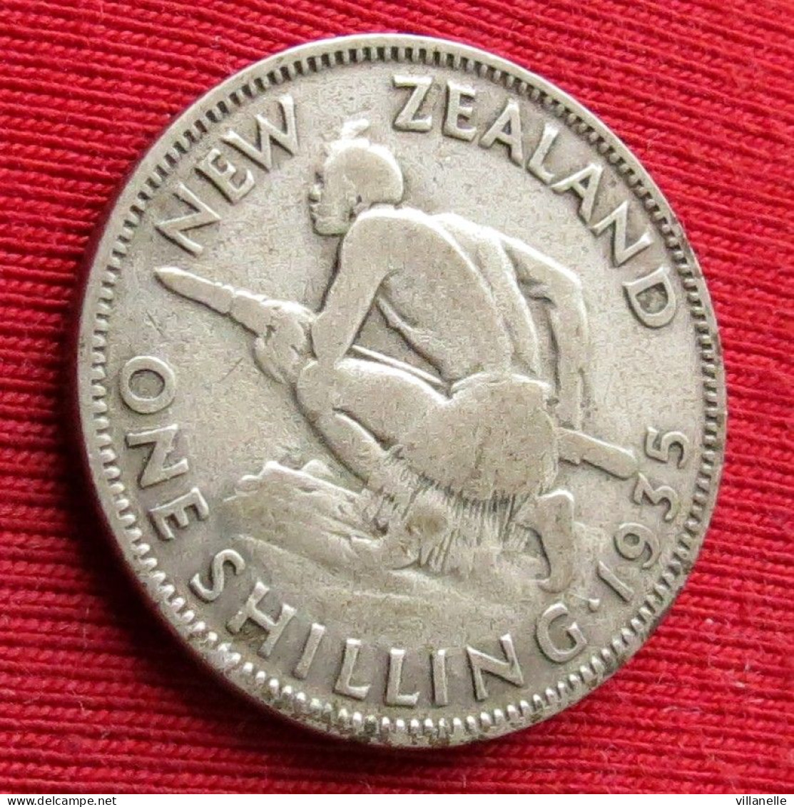 New Zealand 1 One Shilling 1935 Nova Zelandia Nuova Zelanda Nouvelle Zelande W ºº - New Zealand