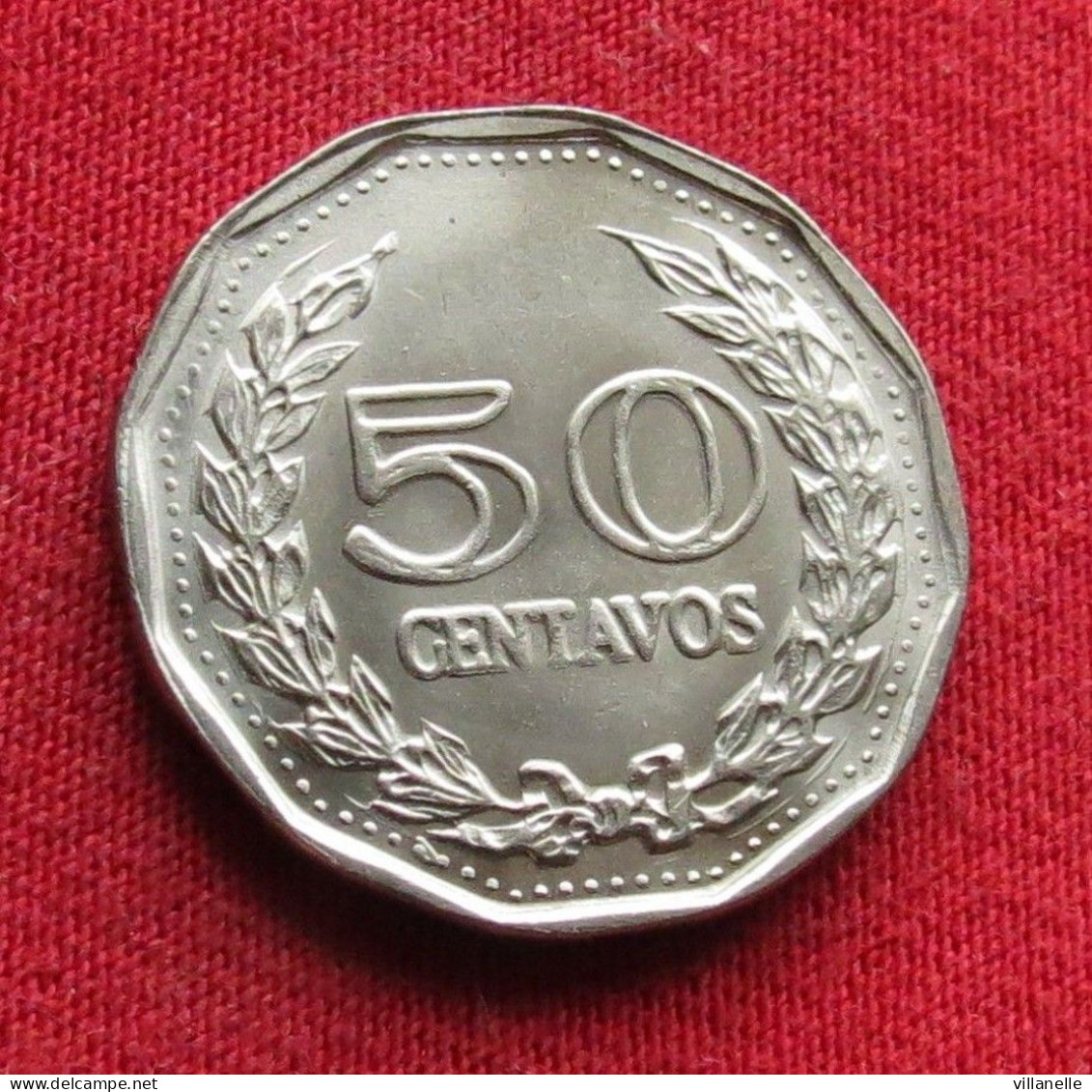 Colombia 50 Centavos 1970 KM# 244.1 *VT Colombie - Colombia