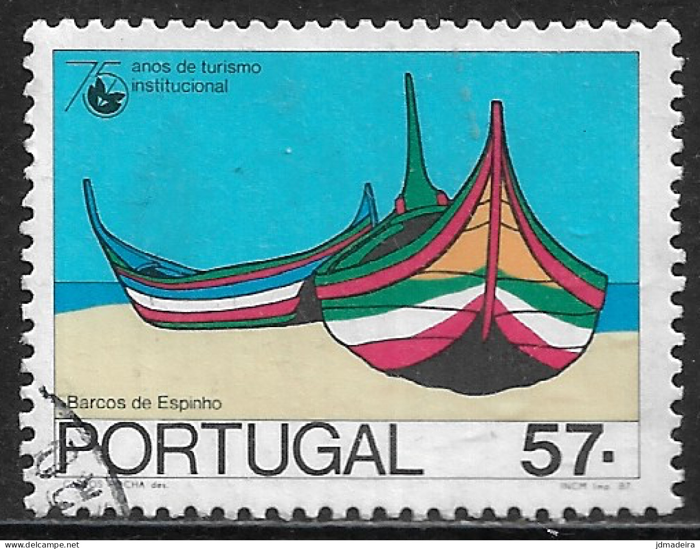 Portugal – 1987 Tourism 57. Used Stamp - Oblitérés