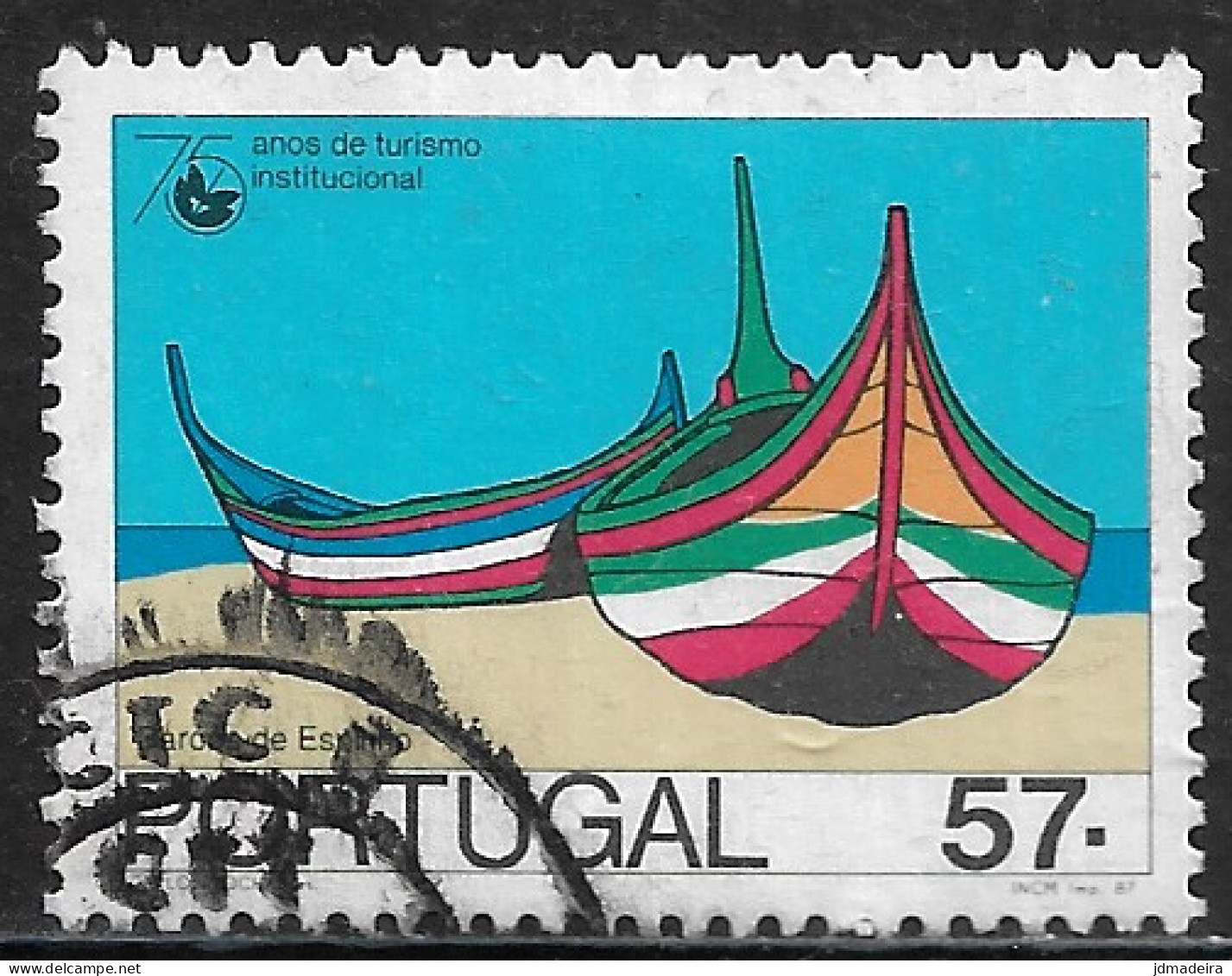 Portugal – 1987 Tourism 57. Used Stamp - Oblitérés