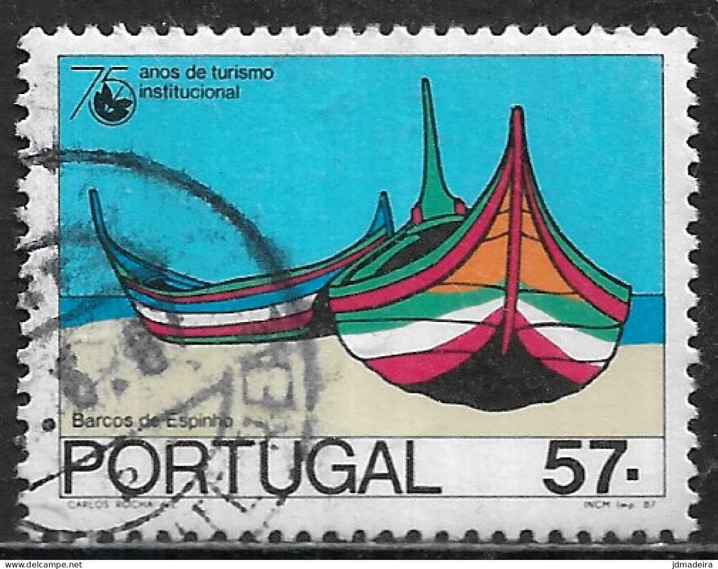 Portugal – 1987 Tourism 57. Used Stamp - Gebraucht