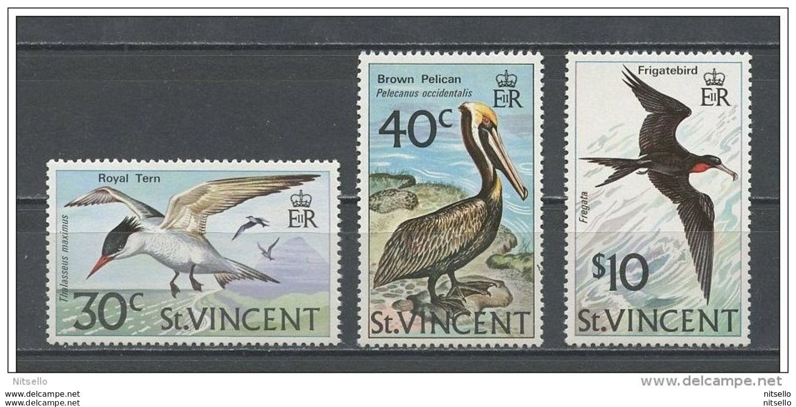 LOTE 1995  ///  (C095)  SAN VICENT 1974   N° 361/363  **MNH  ///  CATALOG/COTE 35€ - St.Vincent (1979-...)