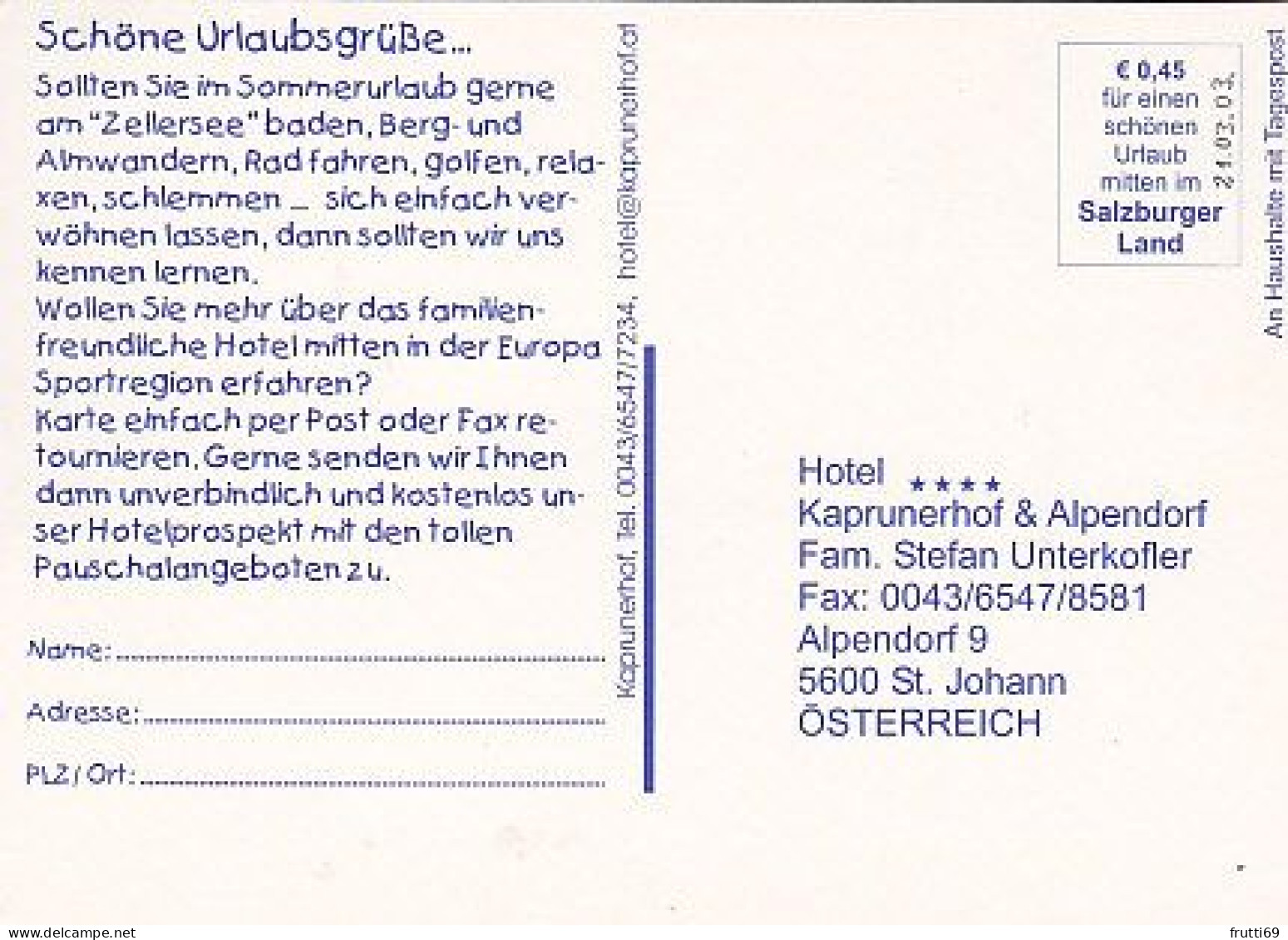 AK 174917 AUSTRIA - St. Johann - Hotel Kaprunerhof & Alpendorf - St. Johann Im Pongau