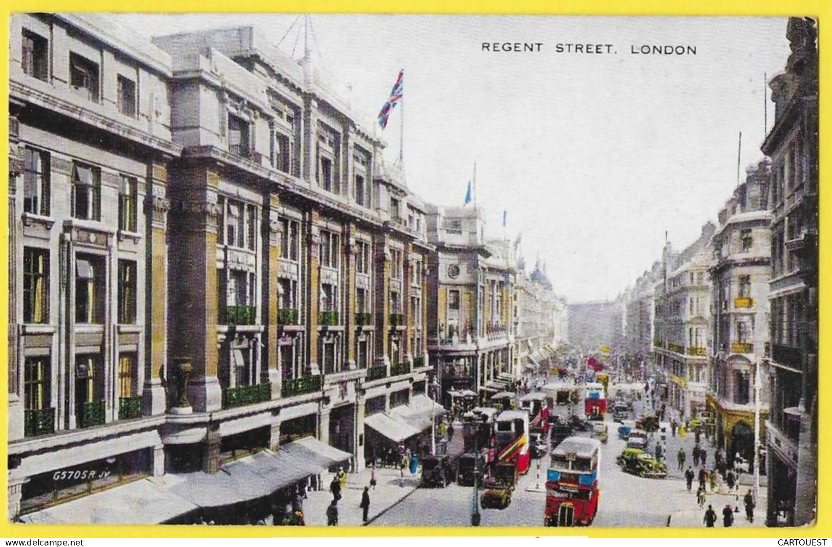 London Regent Street By VALESQUE & Valentine & Sons LTD - Piccadilly Circus