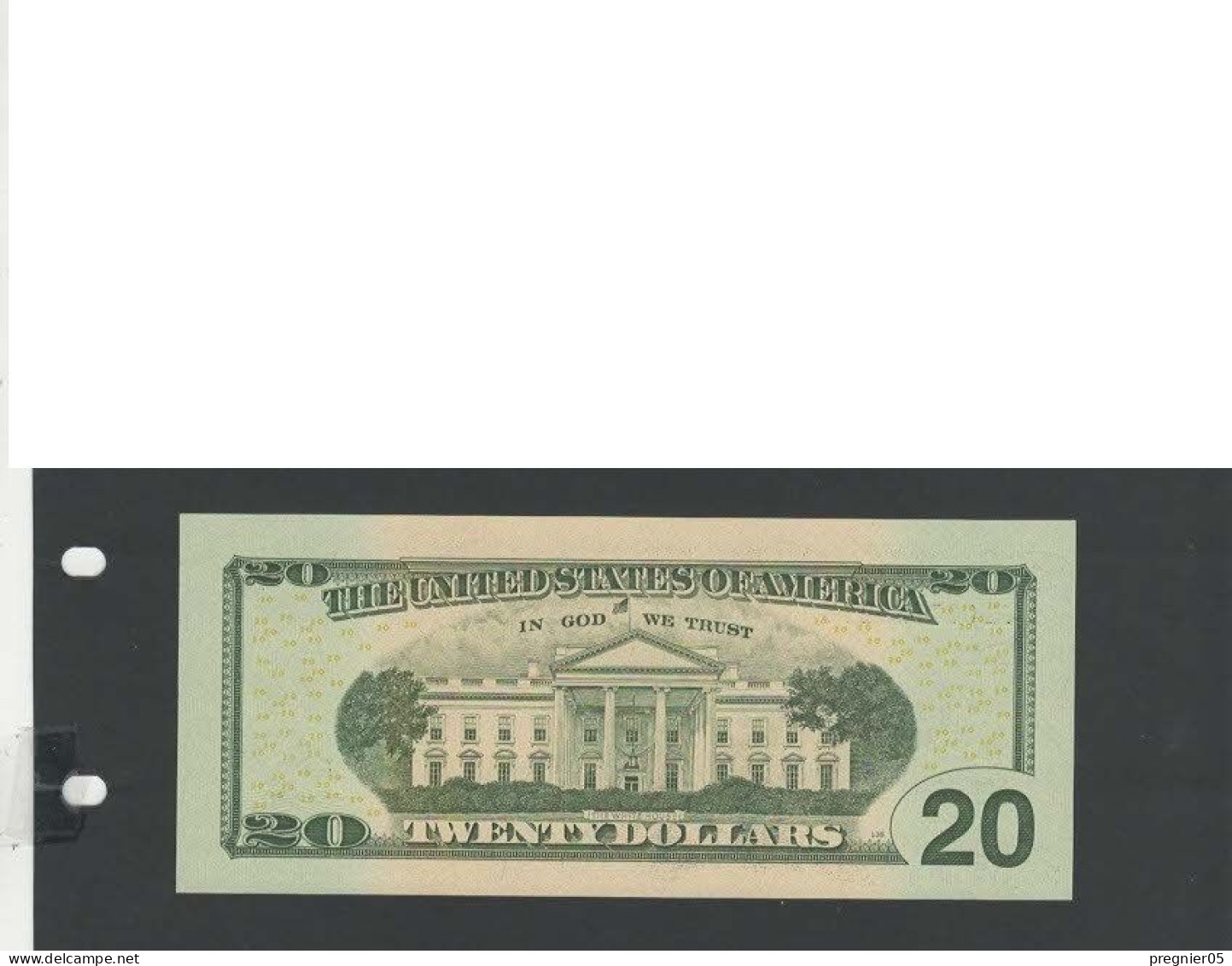 USA - Billet 20 Dollar 2009 NEUF/UNC P.533 § JL 824 - Federal Reserve Notes (1928-...)