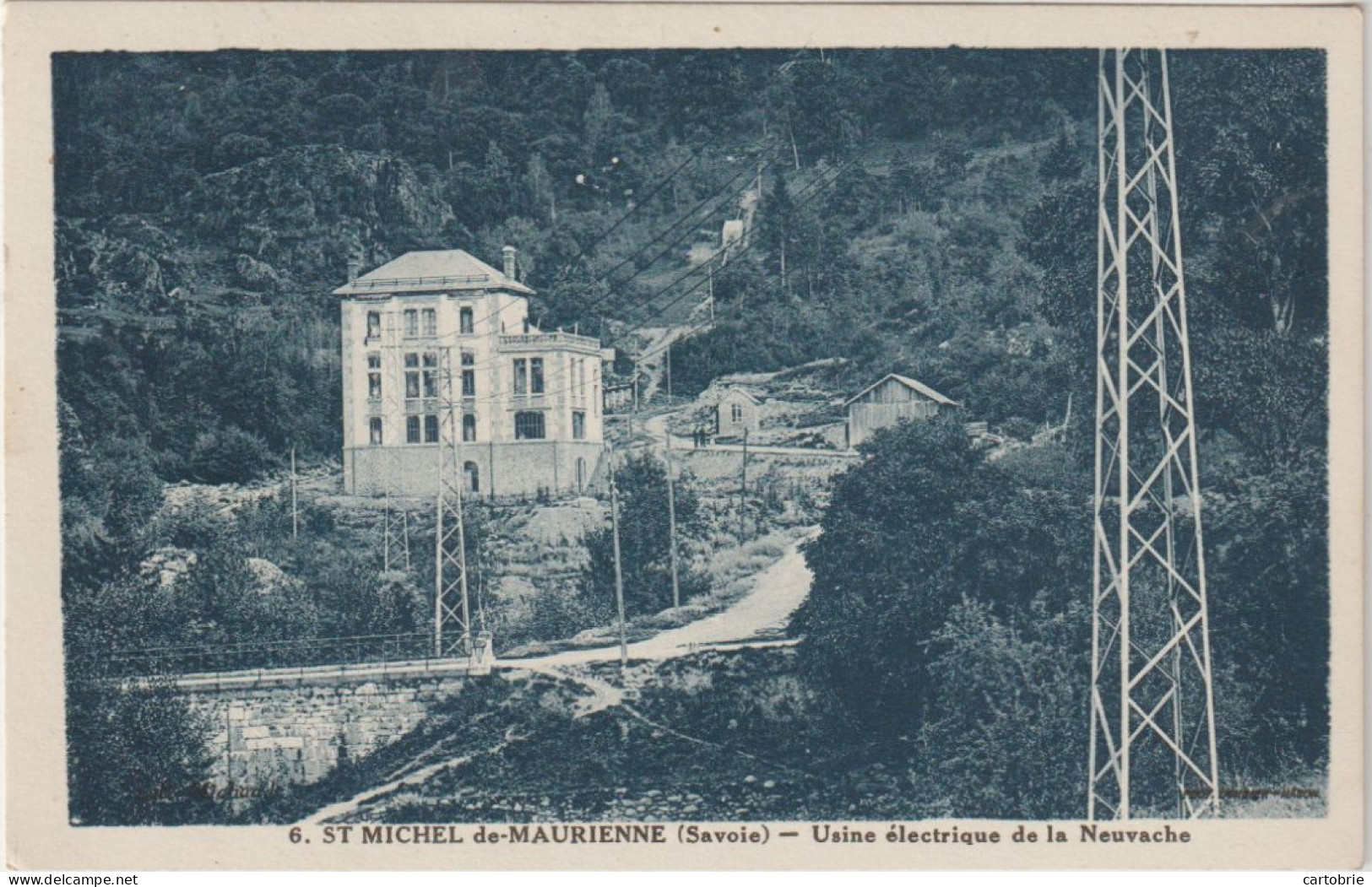 Dépt 73 - SAINT-MICHEL-DE-MAURIENNE - Usine électrique De La Neuvache - Saint Michel De Maurienne