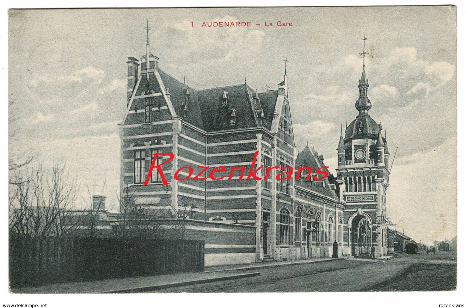 Oudenaarde Audenarde La Gare Het Station Statie (In Zeer Goede Staat) - Oudenaarde