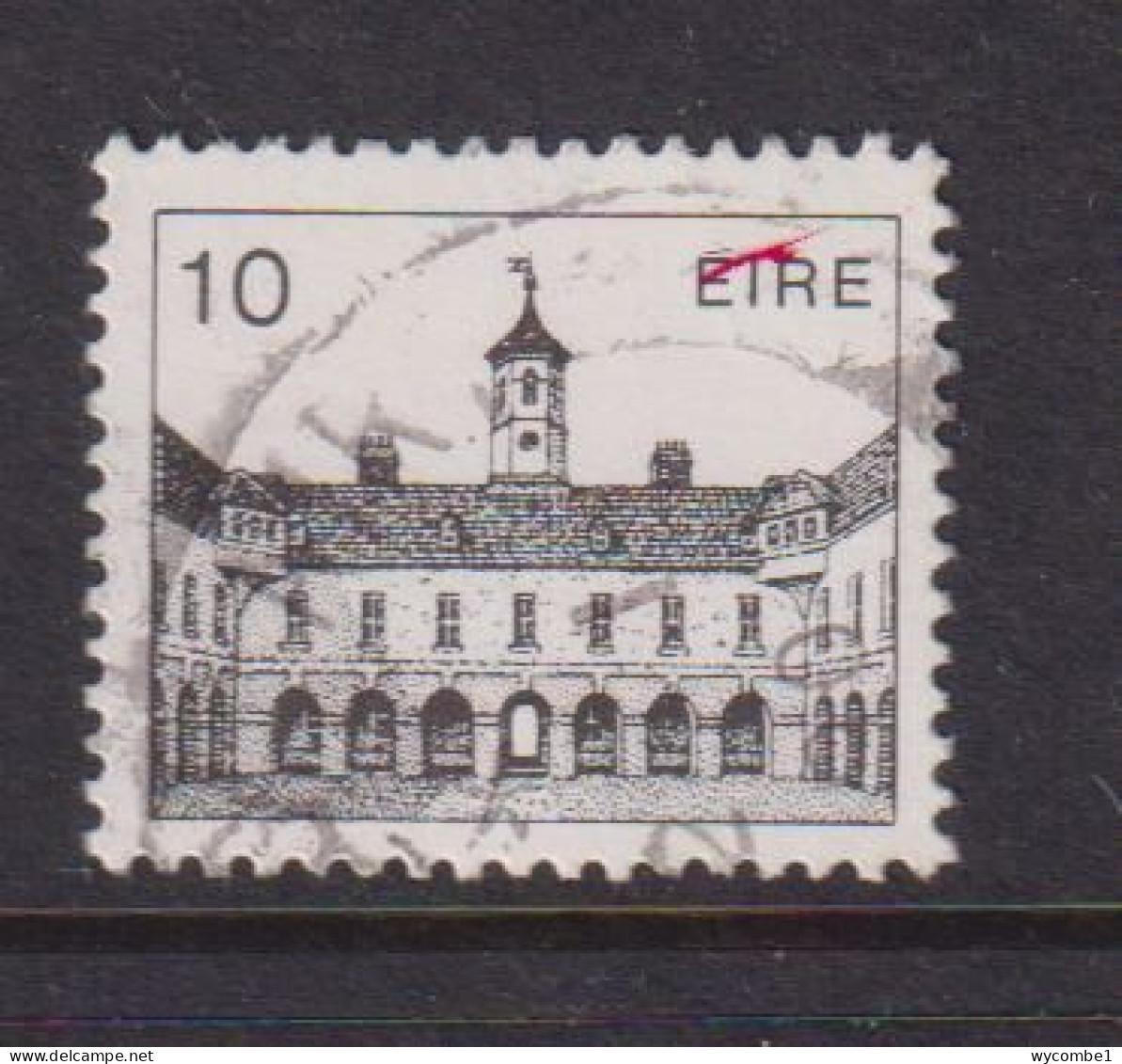 IRELAND - 1983  Architecture Definitives  10p Used As Scan - Oblitérés