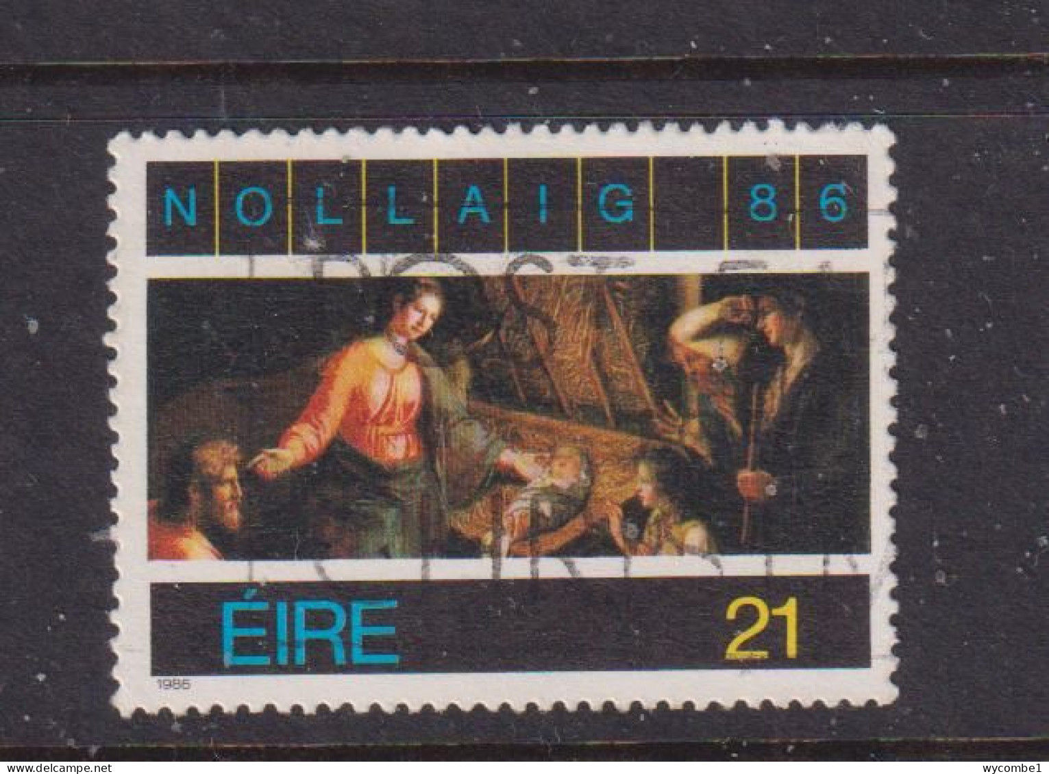 IRELAND - 1986  Christmas  21p  Used As Scan - Used Stamps