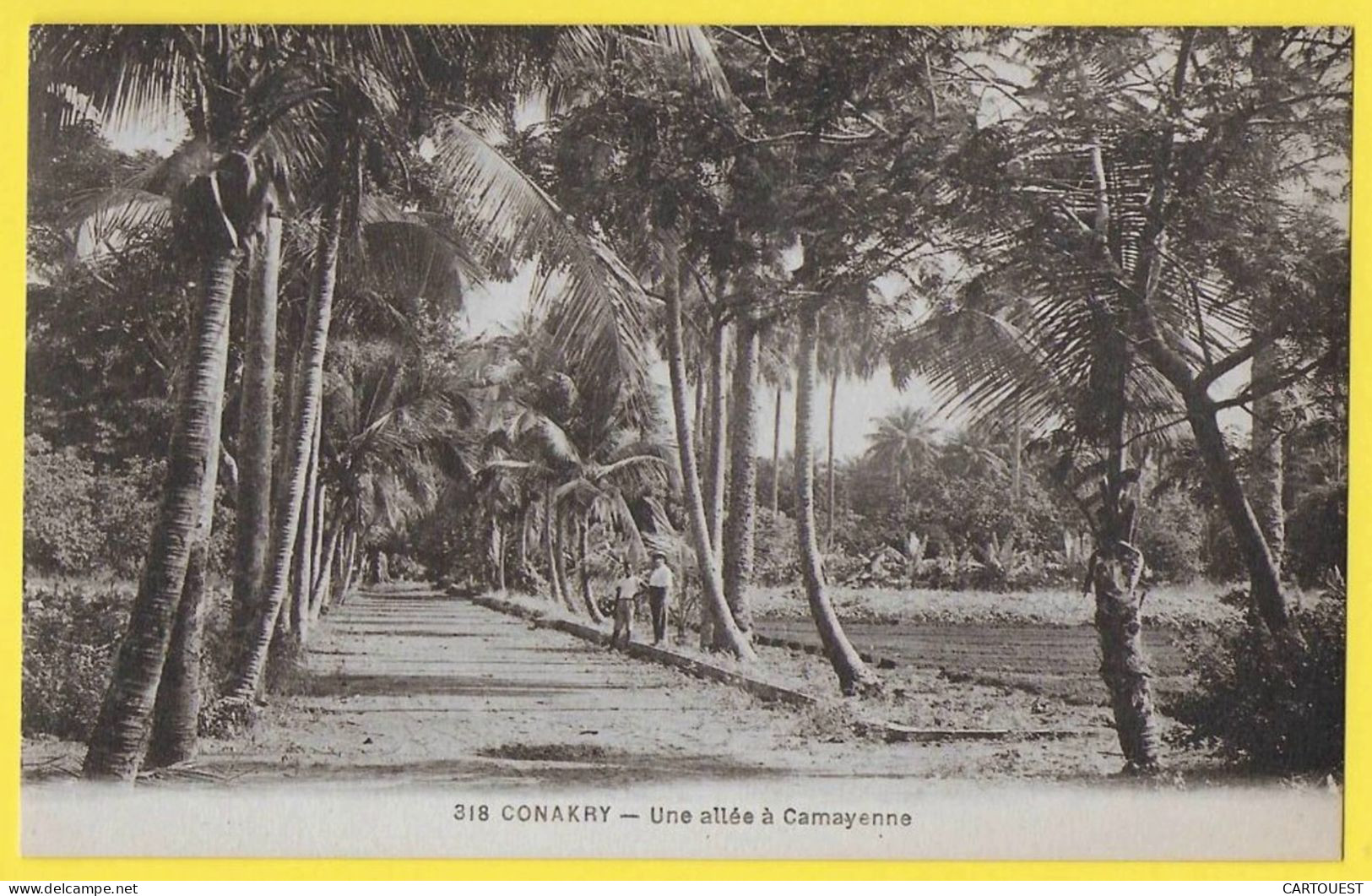 CPA GUINEE CONAKRY ** Cameyenne PLAGE ** - Guinée Française